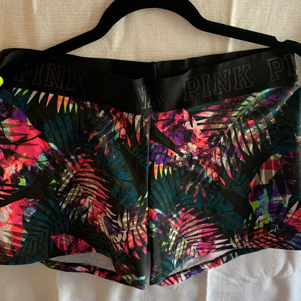 PINK bike/workout shorts, size L